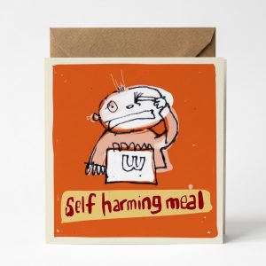Harming Meal Greetings Card